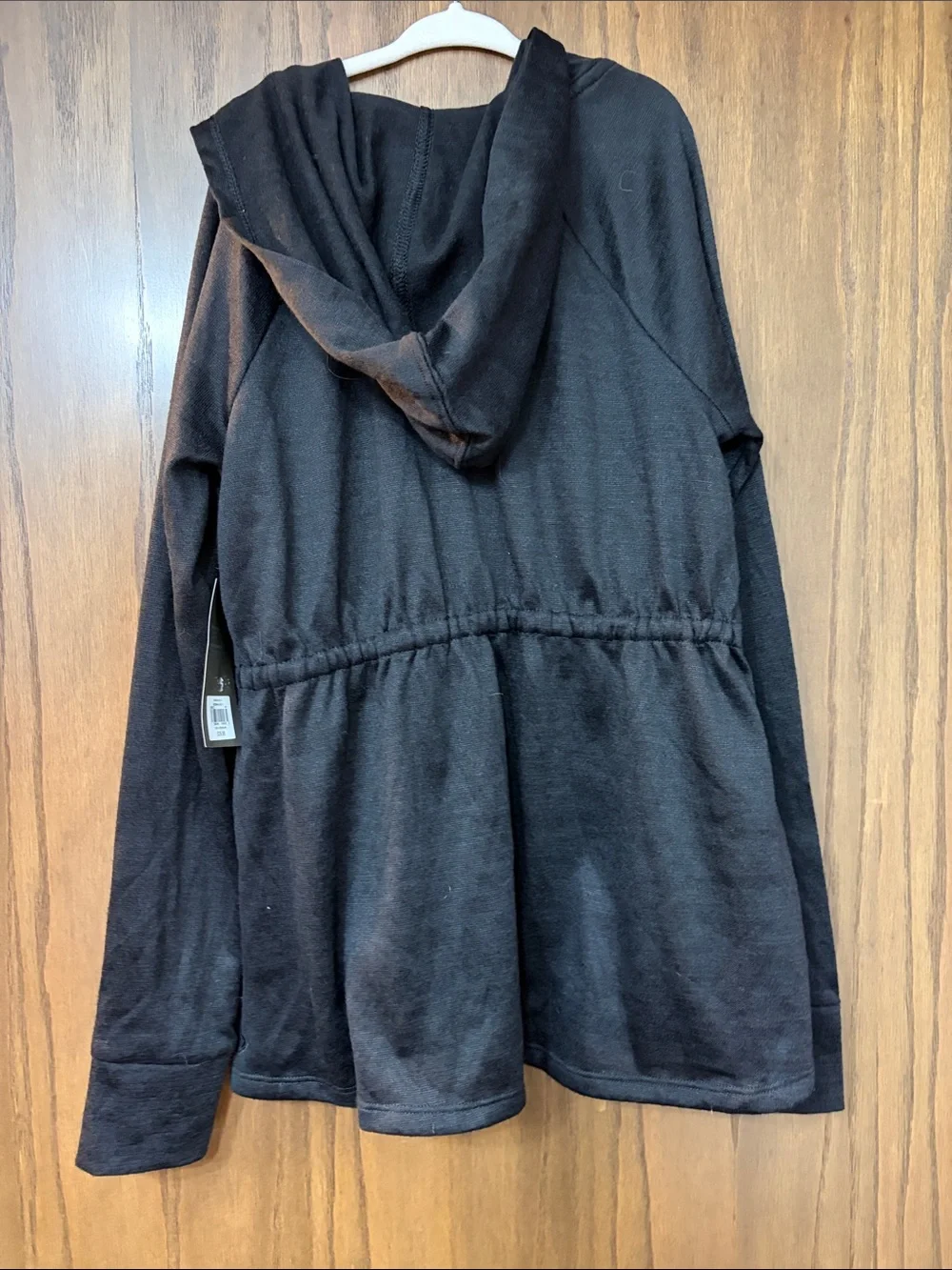 Old Navy Black Hooded Zip-Up Girls' Jacket